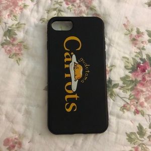 UO Gudetama Carrots iPhone 8 case